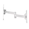 Držák TV Hama výklopný, pro úhlopříčky 19" až 48", nosnost 25 kg - bílý