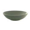 Keramický hluboký talíř ALFA 20,5 cm zelený
