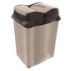 Odpadkový koš kolíbka 16 l hnědý