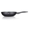 BANQUET Pánev WOK s nepřilnavým povrchem Matte Dark Grey 26 x 7,2 cm