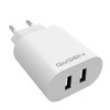 Nabíječka do sítě GoGEN ACH 206, 2x USB-A (24W) bílá