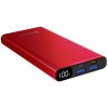 Powerbanka GoGEN PB100008 10000 mAh, USB-C PD 20W - červená