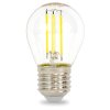 Žárovka LED Tesla filament miniglobe, E27, 4,2W, denní bílá