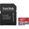 Paměťová karta SanDisk Ultra microSDXC 64GB (140R) A1 Class 10 UHS-I + SD adaptér