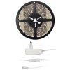 LED pásek Solight s testrem, 5m, sada s 12V adaptérem, 4,8 W/m, teplá bílá