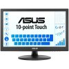 Monitor Asus VT168HR 15.6",LED podsvícení, TN panel, 5ms, 400: 1, 220cd/m2, 1366 × 768 SXGA, - černý