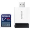 Paměťová karta Samsung SDXC PRO Ultimate 64GB (200R/130W) + USB adaptér