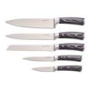 Sada nožů G21 Gourmet Stone 5 ks + bambusový blok