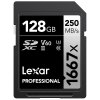 Paměťová karta Lexar Professional 1667x SDXC 128GB UHS-II, (250R/120W), C10 V60 U3