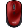 Myš Trust Yvi+ Wireless optická/4 tlačítka/1600DPI - červená