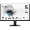 Monitor MSI PRO MP273A 27",LED podsvícení, IPS panel, 1ms, 1000: 1, 1920 x 1080 Full HD, - černý