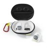 Sluchátka Hama Bluetooth Spirit Athletics s klipem, pecky, nabíjecí pouzdro - bílá