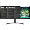 Monitor LG 35WN75CP-B 35",LED podsvícení, VA panel, 5ms, 2500: 1, 300cd/m2, 3440 × 1440, - černý