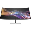 Monitor HP 738pu 37.5",LED podsvícení, IPS panel, 5ms, 2000: 1, 400cd/m2, 3840 × 1600 QHD+, - černý/stříbrný