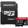 Paměťová karta HP Online ADATA High Endurance Micro SDXC 512GB UHS-I (100R/85W) + adaptér
