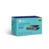 Switch TP-Link TL-SF1005LP 5x LAN, 4xPoE+, 41W, dosah 250m, kov, černý