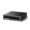Switch TP-Link Mercusys MS106LP 2x LAN, 4x LAN s PoE, 40W, černý