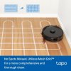 Vysavač TP-Link Tapo RV30 Max Plus robotický s mopem, výkon 5300 Pa, aut. vyprazdňování, černý