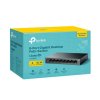 Switch TP-Link LS108GP 8x GLan s PoE+, 62W, kov, černý