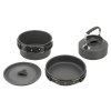 Sada nádobí Cattara TRIPLE 3 ks, tmavě-šedá
