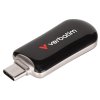 Flash USB Verbatim Plectra 64GB USB-C - černý