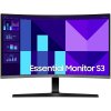 Monitor Samsung Essential S3 27",LED podsvícení, VA panel, 4ms, 4000: 1, 250cd/m2, 1920 × 1080 Full HD, - černý