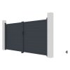 Brána G21 Orlando 350x173 cm dvoukřídlá, antracitová