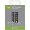 Baterie nabíjecí GP ReCyko+ Pro AAA, HR03, 800mAh, Ni-MH, krabička 2ks