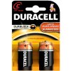 Baterie alkalická Duracell Basic C, LR14, 1.5V, blistr 2ks