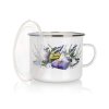 BANQUET Hrnek smaltovaný LAVENDER 1,4 l
