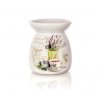 Keramická aroma lampa Banquet LAVENDER 10cm bílá