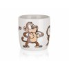 BANQUET Hrnek keramický MONKEY 320 ml, assort