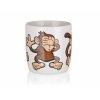 BANQUET Hrnek keramický MONKEY 320 ml, assort
