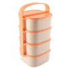 Plastový jídlonosič Almi 4 x 1,15 l