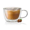BANQUET Hrnek skleněný dvoustěnný DOBLO Cappuccino 300 ml