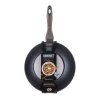 BANQUET Pánev WOK s nepřilnavým povrchem METALLIC PLATINUM 28 x 7,8 cm