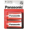 Baterie zinkouhlíková Panasonic D, R20, blistr 2ks