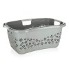 KEEEPER Koš na prádlo 49 l, 65 x 45 x 28,5 cm, perforovaný, kouřový