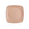 BANQUET Talíř plastový hranatý CULINARIA 20 x 20 cm, karamelový
