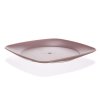 Talíř plastový hranatý BANQUET Culinaria 23x23 cm růžový