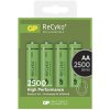 Baterie nabíjecí GP ReCyko+ AA, HR06, 2500mAh, Ni-MH, krabička 4ks