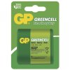 Baterie zinkochloridová GP Greencell 4,5V, 312G, blistr 1ks