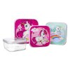 Sada plastových boxů na svačinu Child 4 ks