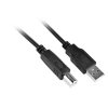 Kabel GoGEN USB / USB-B, 1,5m - černý