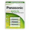 Baterie nabíjecí Panasonic Evolta AA, HR06, 1900mAh, Ni-MH, blistr 4ks