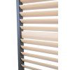 PANEL ZASTÍNĚNÍ WOOD, SKLÁPĚCÍ LAMELY, HORIZONTÁLNÍ 1,3 m pro bioklimatickou pergolu