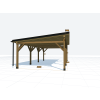 pergola 8000x4000 z boku