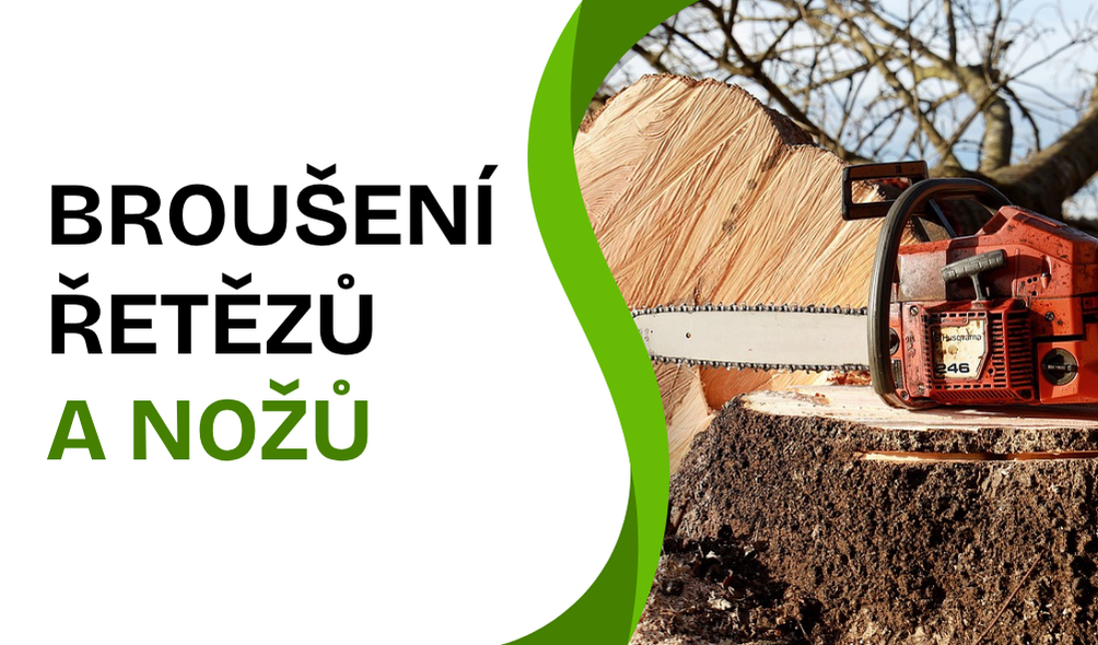 Broušení řetězů a nožů