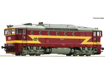 Dieselová lokomotiva 753 211-2 ČD / H0 / ROCO 7320088
