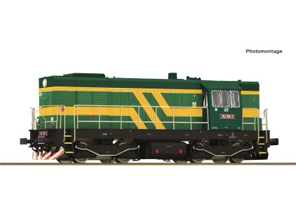 Dieselová lokomotiva 742 156-3 ČD / H0 / ROCO 7300021